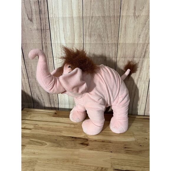 Disney JUNGLE BOOK Hathi Jr Plush Stuffed Animal Pink Elephant Toy - Picture 1 of 8